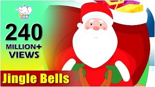 Jingle Bells with Lyrics  Kids Christmas Songs  Appu Series [upl. by Enaht]