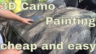 How to Camo Paint almost anything in 3D cheap [upl. by Ykcaj]