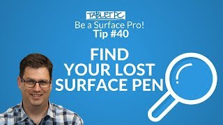 How to find your lost Surface pen [upl. by Newlin]