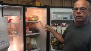 Whirlpool Gold Refrigerator Diagnostic And Repair  Fridge Not Cooling [upl. by Nolyaw901]