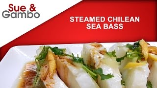 Steamed Chilean Sea Bass Recipe [upl. by Adieno]