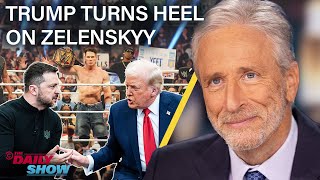 Jon Stewart on Trump’s Heel Turn on Zelenskyy In Favor of Putin’s New World Order  The Daily Show [upl. by Adnyleb]