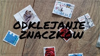 Odklejanie znaczków pocztowych [upl. by Hanafee691]