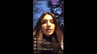 Melisa Asli Pamuk reads comments  Miss Turkey  InstaLive [upl. by Aicele]