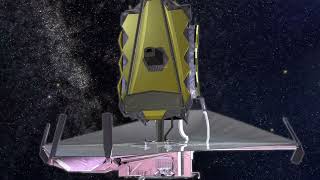 James Webb Space Telescope Deployment Animation [upl. by Hardan433]