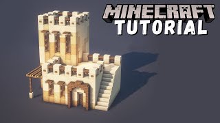 How to Build a Desert House in Minecraft [upl. by Abocaj]