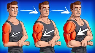 10 BEST Exercises for BIG ARMS Dumbbells Only [upl. by Xet]