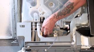 How To Replace A Dishwasher Drain Hose  Bosch [upl. by Earesed732]