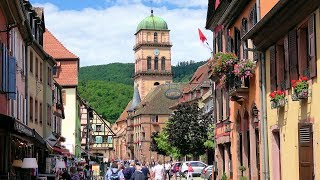 4K Kaysersberg France Alsace Elsass videoturystaeu [upl. by Heinrich]