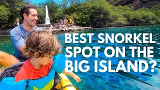 How to Kayak and Snorkel to the Captain Cook Monument on Hawaii Big Island  Kealakekua Bay [upl. by Aleicarg]