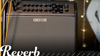 BOSS Acoustic Singer Pro amp Live Amplifiers  NAMM 2017 [upl. by Etiragram]