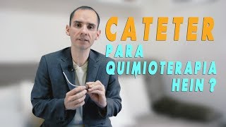 Cateter para quimioterapia hein [upl. by Eicyal]