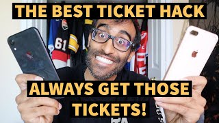 THE ULTIMATE TICKET BUYING HACK  HOW TO BUY TICKETS ONLINE  TICKETMASTER TIPS AND TRICKS [upl. by Lindley]