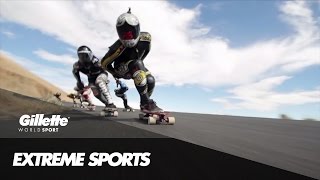 Louis Pillonis guide to Downhill Skateboarding  Gillette World Sport [upl. by Rambert]