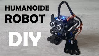 Robot Humanoide DIY Arduino  Montaje y pruebas [upl. by Sayed]