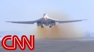 Russian bomber touches down on Americas doorstep 2018 [upl. by Hafinah421]