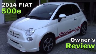 2014 Fiat 500e  Review [upl. by Blakely]