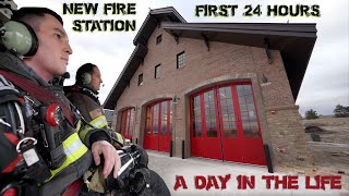 First 24 Hours in a New Fire Station  A Day in the Life [upl. by Amias688]