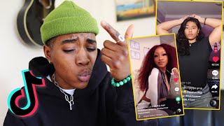 Reacting to quotACTUALLY GOOD Lesbian Thirst Traps on Tik Tok part 3 [upl. by Killie]