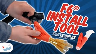 How to use the F6® Split Tubing Install Tool [upl. by Oinigih721]