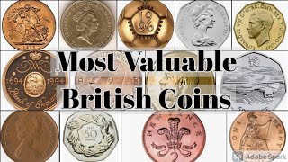 Most Valuable British Coins [upl. by Jaynes292]