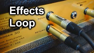 Effects Loop Explanation  How to Plug it amp Sound Comparison vs Front End Pedalboard Tips 32 [upl. by Forta]