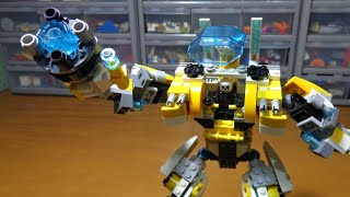 Como hacer un Robot de combate Lego  REMASTER Mr P [upl. by Aliac]