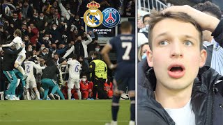 REAL MADRID KNOCK OUT PSG FROM CHAMPIONS LEAGUE [upl. by Aleck]