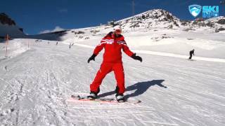 Corso di Snowboard  Lezione 8  Piegamento e Distensione [upl. by Ennaharas]