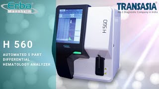 H 560 Automated 5 Part Differential Hematology Analyzer [upl. by Gnni203]