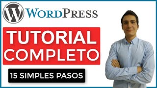 Cómo crear una Página Web en 15 SIMPLES pasos  Tutorial Wordpress para principiantes [upl. by Ytsud894]