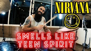 SMELLS LIKE TEEN SPIRIT  NIRVANA  DRUM COVER [upl. by Eiba]