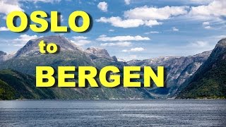 Oslo to Bergen Norway by Train through the mountains and Boat through the fjords [upl. by Solly963]