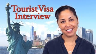 Tips for USA Tourist Visa Interview  B1B2 visa interview questions [upl. by Ernestus]