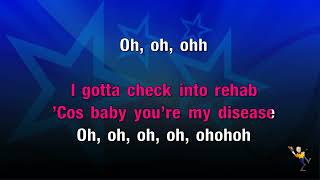 Rehab  Rihanna KARAOKE [upl. by Enneyehc61]