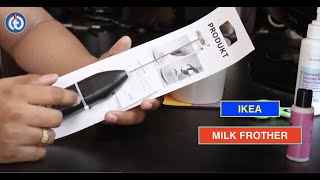 IKEA MILK FROTHER Review amp Battery Installation [upl. by Reagen760]