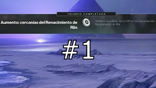 Aumento 1 Cercanías del Renacimiento de Riis  Destiny 2 Beyond Light [upl. by Jelks]