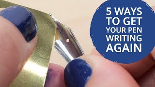 5 Ways to Get Your Pen Writing Again [upl. by Assela]