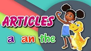 Articles A An and The  English Grammar For Kids with Elvis  Grade 1  5 [upl. by Odranreb]