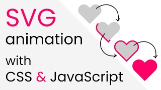 SVG animation animate an SVG icon with CSS and JavaScript [upl. by Libys]