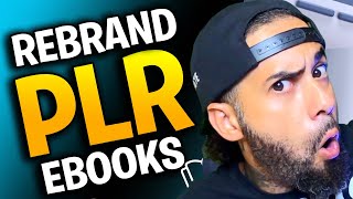 How to Edit And Rebrand PLR Ebooks 2023 FULL TUTORIAL [upl. by Lund667]