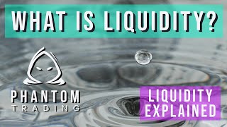 What Is Liquidity  Forex Liquidity Concepts Explained  Phantom Trading [upl. by Atilahs]