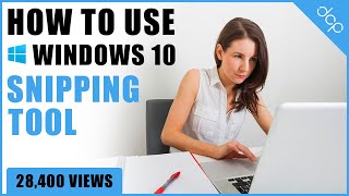 How to use Windows 10 Snipping Tool   Screenshot Windows 10 Tutorial [upl. by Ntisuj]