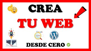 ✔️ Crear PAGINA WEB con WORDPRESS 🥇 Desde Cero 🚀 [upl. by Fullerton]