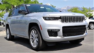 2021 Jeep Grand Cherokee L Summit All Of The Luxury For Half Of The Cost [upl. by Navap]