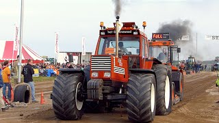 Boerensport Klasse  Trekkertrek Dirksland 2015  Tractorpulling [upl. by Enyamart]