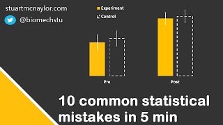 Ten Statistical Mistakes in 5 Min [upl. by O'Rourke964]