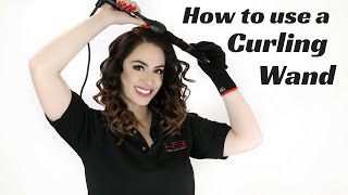 How to use a Curling Wand [upl. by Pfeifer]