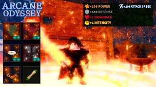 150 Power FIRE Conjurer Build  Arcane Odyssey [upl. by Vernon]