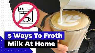 How To Froth Milk At Home Best Milk Frothers Review [upl. by Remmus]